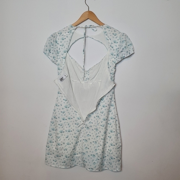 Tiger Mist White Floral Dress Size S - Picture 6 of 12